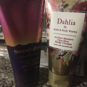 Sunset Glow & Dahlai Body Cream bundle